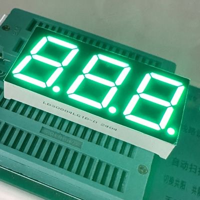 Καλή τιμή. Low Current Pure Green 20.32mm (0.8-Inch) 3-Digit 7-Segment Common Cathode LED Display for Temperature Controllers σε απευθείας σύνδεση