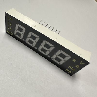 Καλή τιμή. Customized Ultra White/Red 4 Digit 7 Segment LED Display module common anode for electrical meter panel σε απευθείας σύνδεση