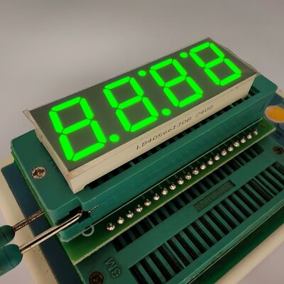 4-Digit 7-Segment LED in Yellow-Green, Designed for Induction Cookers