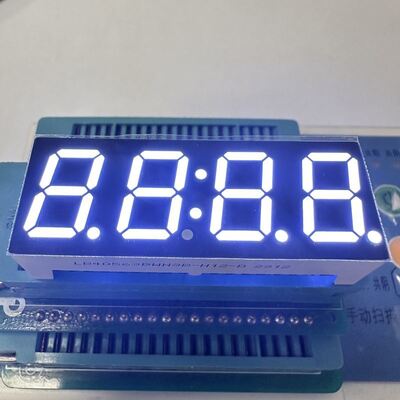 Για τον έλεγχο της θερμοκρασίας 4 ψηφία 14.2mm καθαρό πράσινο 7 τμήματα LED οθόνη κοινή άνοδος