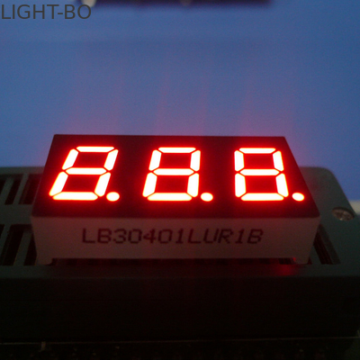 Καλή τιμή. 0.4 ίντσες Super Bright Red 7 Segment LED Display Τριψήφιο κοινό άνοδο σε απευθείας σύνδεση
