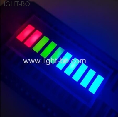 Υψηλή φωτεινότητα Πολυχρωματική 10 τμήματα Led Bar για το πίνακα οργάνων