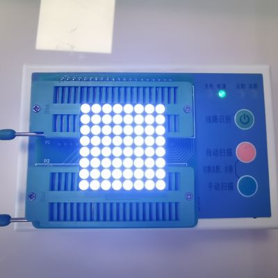 Καλή τιμή. 8 X 8 Dot Matrix LED Display με μήκος κύματος 635nm, φωτεινότητα 100mcd, κίτρινο τμήμα μαύρη όψη για ψηφιακές ενδείξεις online