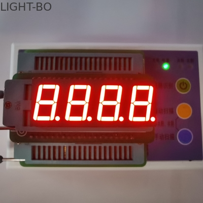 20mA επίδειξη 4 οδηγήσεων ψηφίων 635nm 0,56» για την επιτροπή οργάνων