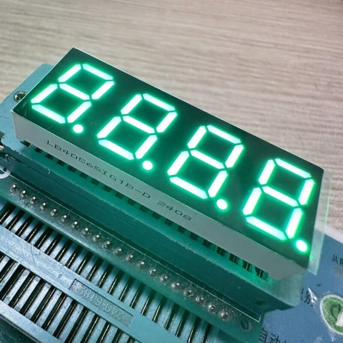 4-Ψηφιακή οθόνη LED 0,56 ιντσών (14,2mm) 7-τμημάτων – Καθαρό πράσινο, Κοινός άνοδος για πίνακες οργάνων & οικιακές συσκευές 1