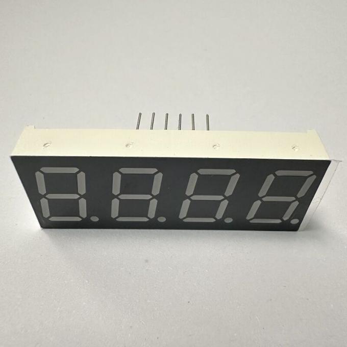 4-Ψηφιακή οθόνη LED 0,56 ιντσών (14,2mm) 7-τμημάτων – Καθαρό πράσινο, Κοινός άνοδος για πίνακες οργάνων & οικιακές συσκευές 4
