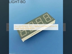 Κόκκινη οθόνη LED 4 ψηφίων 7 τμημάτων κοινό κάθοδο για εξοπλισμό γυμναστικής