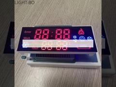 Προσαρμοσμένη Ultra Red/Blue 7 Segment LED Display κοινή κάθοδα για ελεγκτή κατσαρόλης αερίου