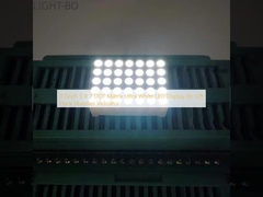 0.7inch 5 X 7 DOT Matrix Ultra White LED οθόνη για ανελκυστήρα δείκτη αριθμού ορόφου