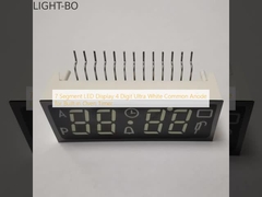Δείκτης LED 7 τμημάτων 4 ψηφίων Ultra White Common Anode για ενσωματωμένο χρονοδιακόπτη φούρνου