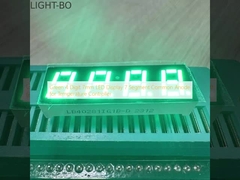 Πράσινη οθόνη LED 4 ψηφίων 7 mm 7 τμημάτων κοινής άνωσης για ελεγκτή θερμοκρασίας