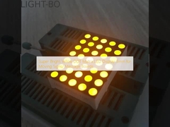 Υπερ φωτεινή κίτρινη οθόνη LED 3mm για κινητές πινακίδες / πίνακες μηνυμάτων