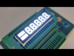 Εξαιρετικά φωτεινή λευκή οθόνη LED 7 τμημάτων 5 ψηφίων για ρολόι για οικιακές συσκευές