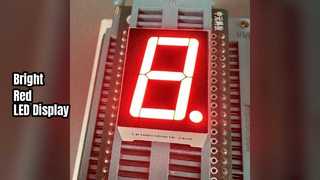 Ultra Bright Red Οθόνη LED 7 τμημάτων 0,8 ιντσών