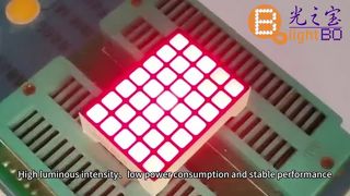 Οθόνη LED 5×7 τετράγωνης μήτρας