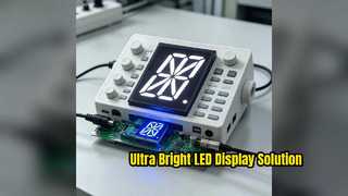Ultra Bright Blue Οθόνη LED 16 τμημάτων για ανελκυστήρες